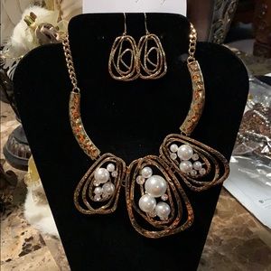 Jewelry with earrings